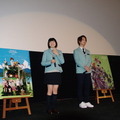 「デジアドtri.」先行上映会に制服姿の吉田仁美と池田純矢　第2章では「壁ドン」展開も