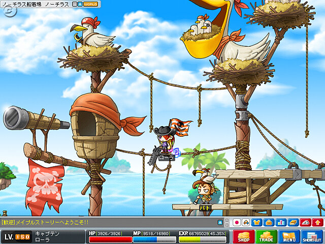 メイプルストーリー 新職業 海賊 導入 インサイド