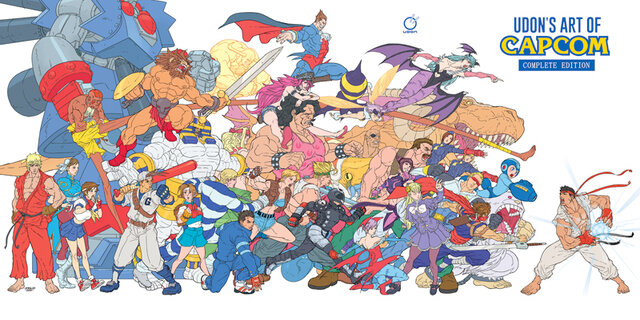 Udonが手がけたアートを完全収録した Udon S Art Of Capcom Complete Edition 発表 600ページ超のハードカバー本 インサイド