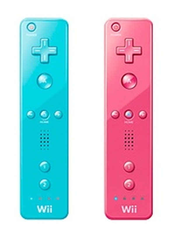 任天堂 Wiiリモコンの新色に アオ ピンク を追加 インサイド