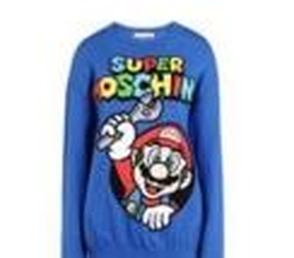 スーパーマリオ』×「MOSCHINO」のコラボコレクションが登場、Tシャツや