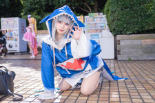 【コスプレ】「サメでーす」ぐらちゃんのぴょこぴょこ動く尻尾がキュート！注目レイヤー・なぎ【写真8枚】 画像