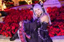 【コスプレ】世界のみんなを笑顔にする！！夜景に映えるゴスロリ衣装のシオンがキュート！人気レイヤー・夜霧よみ【写真10枚】 画像