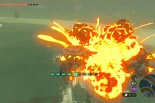 『ゼルダの伝説 ティアキン』で『アーマード・コア』？搭乗可能な二足歩行メックが、レーザーと大砲を撃ちまくる 画像