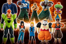 「ドラゴンボールZ」戦闘用兵器「人造人間」10体をセットで商品化！各キャラの身長差を追求、全体で並べると壮観 画像