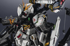 「解体匠機 νガンダム」の専用オプションパーツ「武装強化プラン」が新登場！試作ビーム・ライフルやシールド、インコムなどの装備を収録 画像