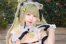 【コスプレ】可愛くて愛想よし、スタイル良しの3拍子！メイドの理想形『NIKKE』ソーダに癒されるご主人様続出【写真10枚】