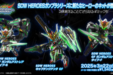 3体の合体ギミック搭載！「SDW HEROES」ガンプラシリーズの新キットが3月22日発売ーメカデザイナー・宮内利尚氏が設定イラストを特別公開