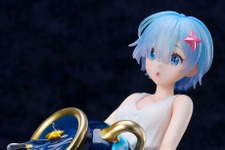 神話風の衣装から伸びる太もも！「リゼロ」より「レム」が1/7スケールフィギュア化ーあふれ出す水はまるで本物のような透明感