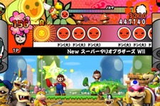 『太鼓の達人Wii みんなでパーティ☆3代目！』にマリオとルイージ、クッパ軍団が登場 画像