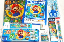 青と黒のキラキラ文具、マリオのステーショナリーグッズ2011・・・週刊マリオグッズコレクション第122回 画像