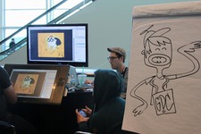 【GDC2012】無茶苦茶なゲームタイトルをプロのアーティストが現実にすると? 画像