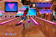 ゲームロフト、Wiiウェア『ハマる★ボウリング』配信開始〜リビングで仲間と楽しくボウリング 画像