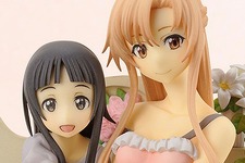 アニメ「SAO」より、肩を寄せる「アスナ&ユイ ビネットフィギュア」が登場 画像