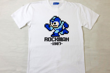 トレーナーに続いて8ビット「ロックマン」がデザインされたTシャツが発売決定 画像