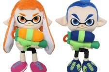 『スプラトゥーン』のガール・ボーイ・シオカラーズがぬいぐるみに！12月中旬発売予定 画像