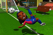 『FIFAサッカー08』ロナウジーニョのMiiが初公開 画像