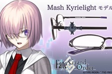 『FGO』のマシュをイメージした眼鏡が登場！ 左テンプルには「盾」、ツルの先端に「フォウくん」のワンポイントが 画像