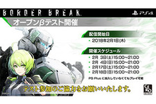 PS4『ボーダーブレイク』オープンβ版が配信開始、テストは2月3日からスタート 画像