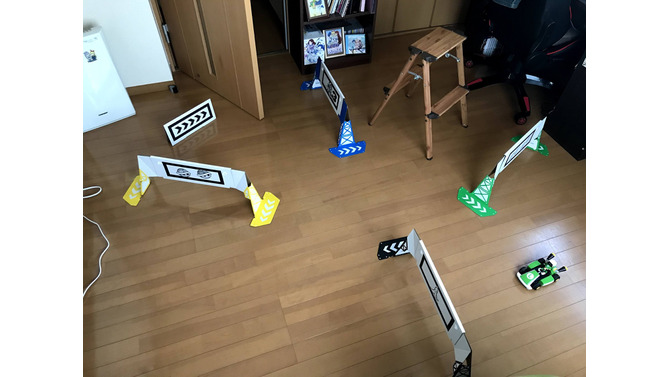 4畳のスペースで『マリオカート ライブ ホームサーキット』を遊ぶと意外な発見があった！