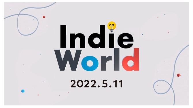 スイッチ向けインディーゲーム紹介番組「Indie World 2022.5.11」日本時間5月11日午後11時頃より放送予定