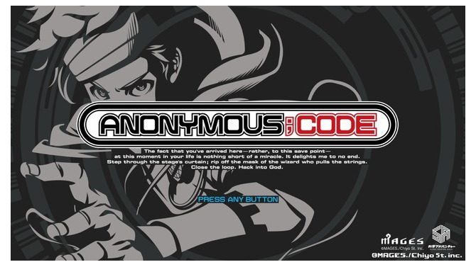 観測者でなく、当事者となれ―7年待ち焦がれた『ANONYMOUS;CODE』を先行プレイ！“ハッキングトリガー”で世界を救え！