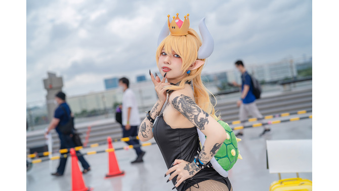 クッパ姫（二次創作）／ティム･ヴィンセント（@tim_zsasz_）