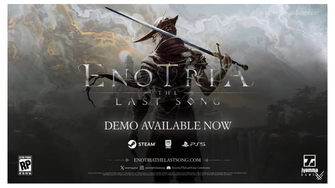 ソウルライクアクション『Enotria: The Last Song』の新トレイラー＆PC/PS5向けデモ版も配信中【Summer Game Fest速報】