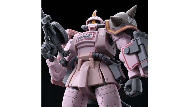 「機動戦士ガンダム MSD」より「ザク・デザートタイプ ピンクパンサー隊機」がHGガンプラ化！ザクIIから大幅変更された外装形状を再現