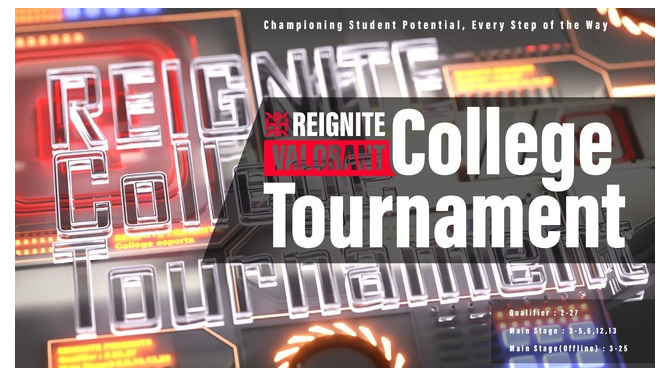 eスポーツチームREIGNITE、大学生限定の『VALORANT』大会を開催―優勝チームはプロ選手とのエキシビションマッチへ