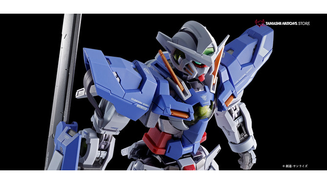 「ガンダムエクシア」が“魂ストア限定METAL BUILD”に新登場！海老川兼武氏の画稿をイメージし、全身のカラーリングを刷新