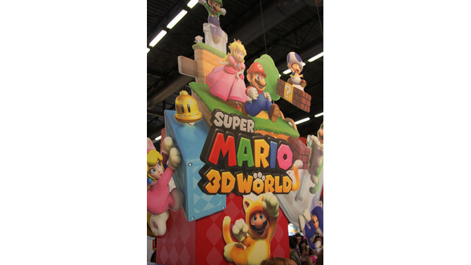 【ジャパンエキスポ2013】ネコマリオはショッキングに便利なアイテム 『スーパーマリオ3Dワールド』を体験