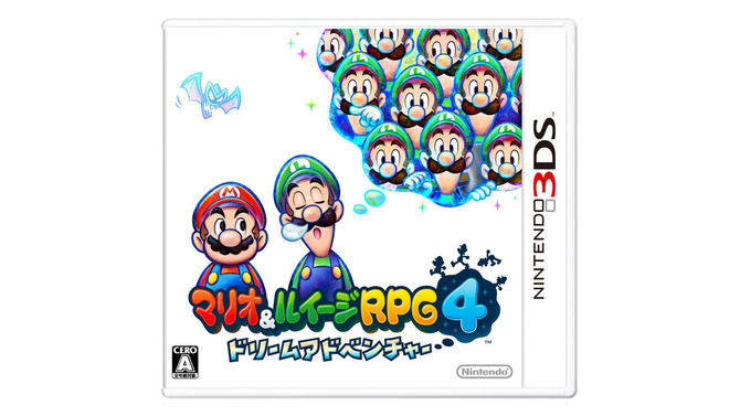 『マリオ＆ルイージRPG4』パッケージ