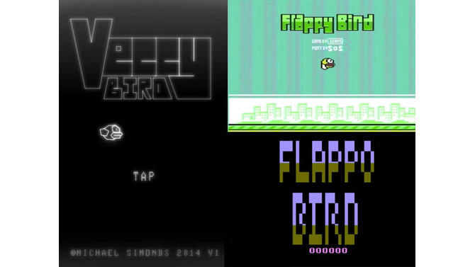 レトロハード向けに移植されてしまった『Flappy Bird』ファンメイド作品プレイ映像