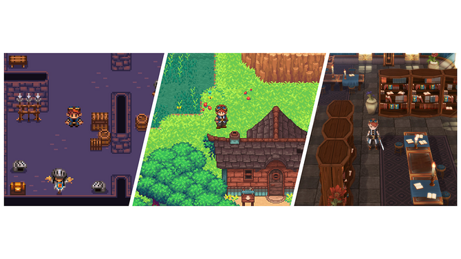 ゲームそのものが8bitから現代風へと進化していくRPG『Evoland』続編が発表