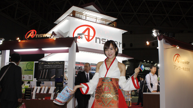 【TGS 2014】和づくし！3DSLL&iPhoneケースデザインコンぺ開催中のアンサーブースに行ってみた