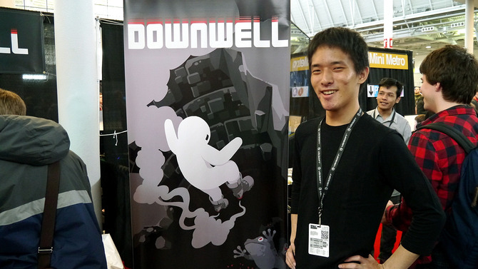 【PAX East 2015】若き日本人開発者の野心作『Downwell』をプレイ！―IGF 2015の学生部門のファイナリストにも選出