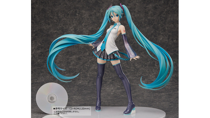 1/4スケールの「初音ミクV3」フィギュア登場！全高約42cmで、9月発売