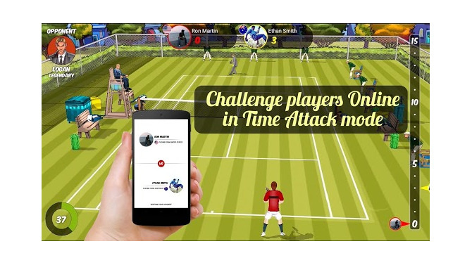 スマホをWiiリモコンのように使ってプレイするAndroidアプリ『Motion Tennis Cast』登場