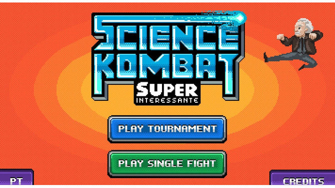 偉人たちの格ゲー『Science Combat』ついに公開！ダーウィンやアインシュタインなどが参戦