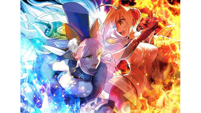 『Fate/EXTELLA』ワダアルコ描き下ろし店舗別特典イラスト公開、ネロやアルトリアの素肌が眩しい