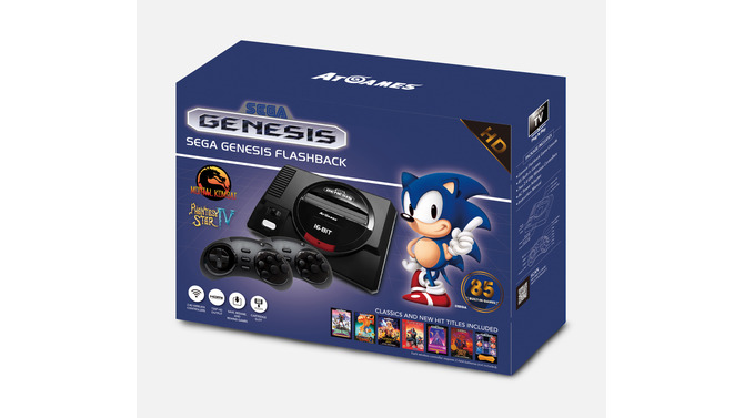 海外版メガドライブ新型「Sega Genesis Flashback」発表―ソフト80本以上内蔵、携帯機も【UPDATE】