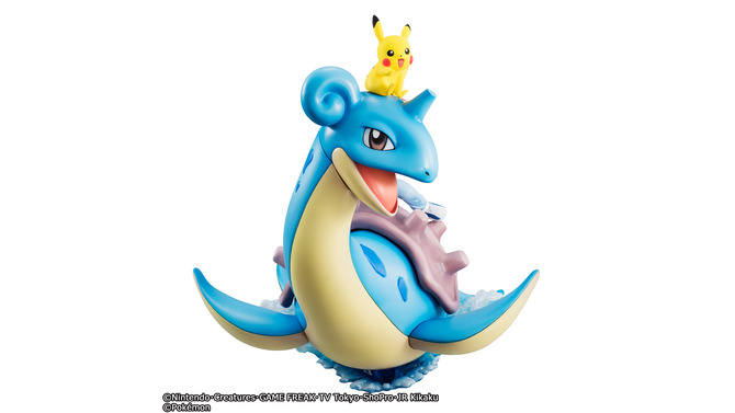 1/8スケールフィギュア「G.E.M.シリーズ ポケットモンスター サトシ＆ピカチュウ＆ラプラス」予約受付開始