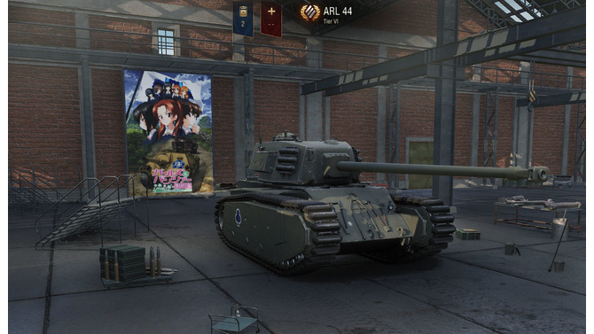 PC版『World of Tanks』に「ガルパン最終章」MODが登場―“ARL44”がBC自由学園仕様に！