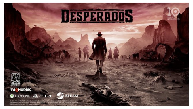 新作西部劇ストラテジー『Desperados III』がPS4/XB1/PC向けに発表！―トレイラー公開【gamescom 2018】