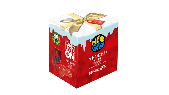 「NEOGEO mini」のクリスマス限定版が発売決定！ 従来版を上回る“48タイトル”を収録
