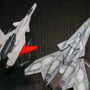 『エースコンバット』プラモデル1/144「ADFX-01」レビュー！LEDでレーザー照射表現が映える