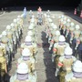 『FF7 リバース』のパレードでは「ティファ」と「エアリス」も神羅兵に変装！ なりきり兵士から、ヘルメットを外した凛々しい姿まで