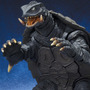 「ガメラ2 レギオン襲来」より「S.H.MonsterArts ガメラ (1996)」が仙台決戦Ver.になって登場―彩色やパーツを一新、ダメージ再現要甲羅パーツが新規造形で付属