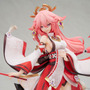 巫女服から覗くすべすべ太もも！『原神』より「八重神子」1/7スケールフィギュアが予約受付中―蠱惑的な表情もグッとくる